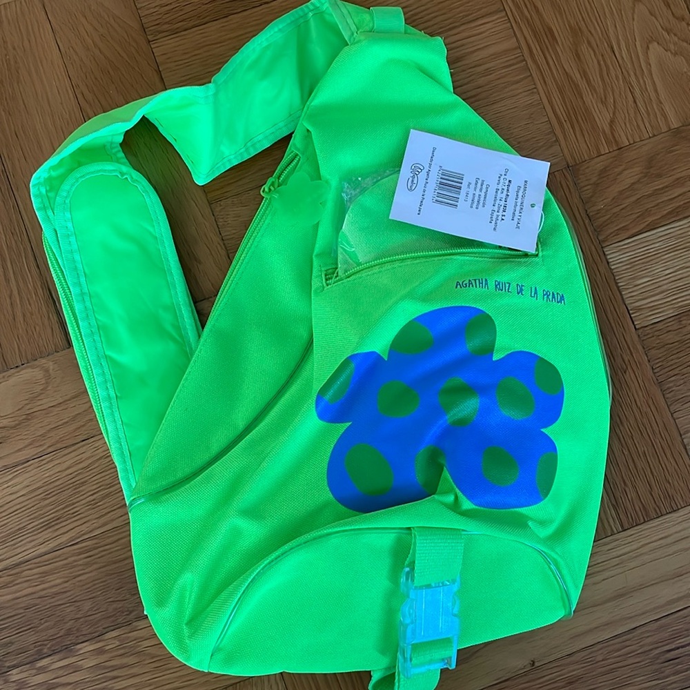 Agatha Ruiz De La Prada Girls Sling Style Backpack with Matching Pencil Case NWT